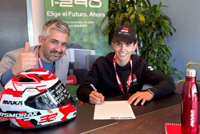 We sponsor two-time Spanish ESBK champion Marcos Ludeña